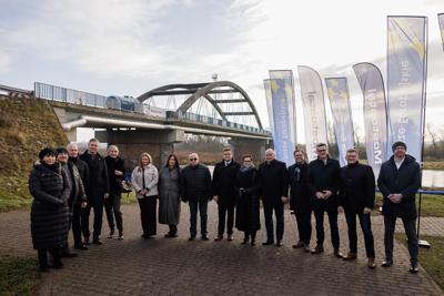 Rozpoczęcie projektu: Rozbiórka starego i budowa nowego mostu w m. Santok w ciągu drogi woj. nr 158 w km 11+777