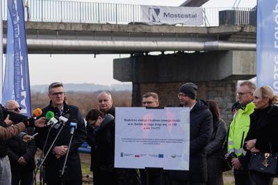 Rozpoczęcie projektu: Rozbiórka starego i budowa nowego mostu w m. Santok w ciągu drogi woj. nr 158 w km 11+777