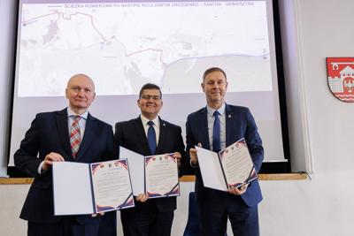 Celem współpracy jest stworzenie infrastruktury rowerowej, która będzie służyć zarówno mieszkańcom, jak i turystom