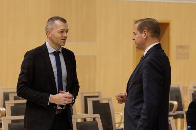 Nadzwyczajna sesja Sejmiku Województwa Lubuskiego. Tematem obrad było powołanie transportowej spółki Województwa Lubuskiego.