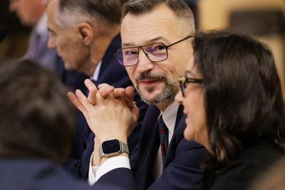 Nadzwyczajna sesja Sejmiku Województwa Lubuskiego. Tematem obrad było powołanie transportowej spółki Województwa Lubuskiego.