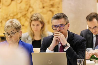 Nadzwyczajna sesja Sejmiku Województwa Lubuskiego. Tematem obrad było powołanie transportowej spółki Województwa Lubuskiego.