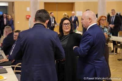 Nadzwyczajna sesja Sejmiku Województwa Lubuskiego. Tematem obrad było powołanie transportowej spółki Województwa Lubuskiego.