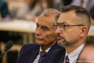 Nadzwyczajna sesja Sejmiku Województwa Lubuskiego. Tematem obrad było powołanie transportowej spółki Województwa Lubuskiego.