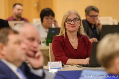 Nadzwyczajna sesja Sejmiku Województwa Lubuskiego. Tematem obrad było powołanie transportowej spółki Województwa Lubuskiego.