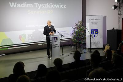 Świąteczny Konwent Zrzeszenia Gmin Województwa Lubuskiego w Gminnym Ośrodku Kultury w Lubrzy   