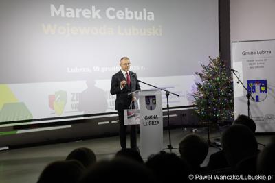 Świąteczny Konwent Zrzeszenia Gmin Województwa Lubuskiego w Gminnym Ośrodku Kultury w Lubrzy   