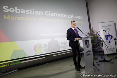 Świąteczny Konwent Zrzeszenia Gmin Województwa Lubuskiego w Gminnym Ośrodku Kultury w Lubrzy   