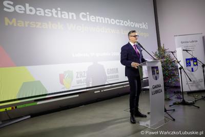 Świąteczny Konwent Zrzeszenia Gmin Województwa Lubuskiego w Gminnym Ośrodku Kultury w Lubrzy   