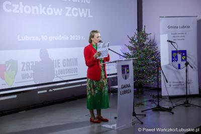 Świąteczny Konwent Zrzeszenia Gmin Województwa Lubuskiego w Gminnym Ośrodku Kultury w Lubrzy   