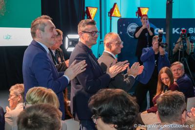 Spotkanie z polskim astronautą projektowym Europejskiej Agencji Kosmicznej Sławoszem Uznańskim-Wiśniewskim w Parku Technologii Kosmicznych w Zielonej Górze-Nowym Kisielinie 