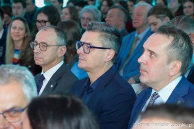 Spotkanie z polskim astronautą projektowym Europejskiej Agencji Kosmicznej Sławoszem Uznańskim-Wiśniewskim w Parku Technologii Kosmicznych w Zielonej Górze-Nowym Kisielinie 