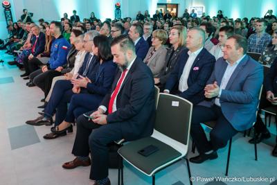 Spotkanie z polskim astronautą projektowym Europejskiej Agencji Kosmicznej Sławoszem Uznańskim-Wiśniewskim w Parku Technologii Kosmicznych w Zielonej Górze-Nowym Kisielinie 