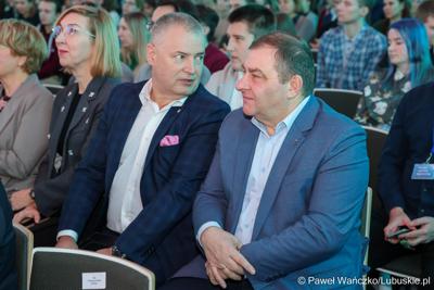 Spotkanie z polskim astronautą projektowym Europejskiej Agencji Kosmicznej Sławoszem Uznańskim-Wiśniewskim w Parku Technologii Kosmicznych w Zielonej Górze-Nowym Kisielinie 