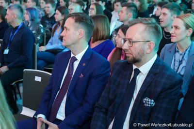 Spotkanie z polskim astronautą projektowym Europejskiej Agencji Kosmicznej Sławoszem Uznańskim-Wiśniewskim w Parku Technologii Kosmicznych w Zielonej Górze-Nowym Kisielinie 