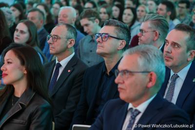 Spotkanie z polskim astronautą projektowym Europejskiej Agencji Kosmicznej Sławoszem Uznańskim-Wiśniewskim w Parku Technologii Kosmicznych w Zielonej Górze-Nowym Kisielinie 