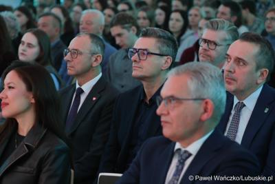 Spotkanie z polskim astronautą projektowym Europejskiej Agencji Kosmicznej Sławoszem Uznańskim-Wiśniewskim w Parku Technologii Kosmicznych w Zielonej Górze-Nowym Kisielinie 