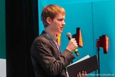 Spotkanie z polskim astronautą projektowym Europejskiej Agencji Kosmicznej Sławoszem Uznańskim-Wiśniewskim w Parku Technologii Kosmicznych w Zielonej Górze-Nowym Kisielinie 