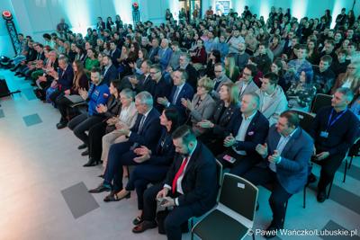 Spotkanie z polskim astronautą projektowym Europejskiej Agencji Kosmicznej Sławoszem Uznańskim-Wiśniewskim w Parku Technologii Kosmicznych w Zielonej Górze-Nowym Kisielinie 