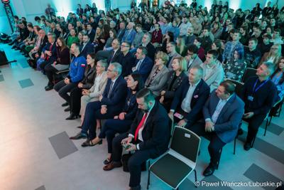 Spotkanie z polskim astronautą projektowym Europejskiej Agencji Kosmicznej Sławoszem Uznańskim-Wiśniewskim w Parku Technologii Kosmicznych w Zielonej Górze-Nowym Kisielinie 