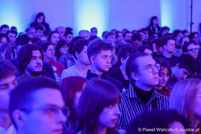 Spotkanie z polskim astronautą projektowym Europejskiej Agencji Kosmicznej Sławoszem Uznańskim-Wiśniewskim w Parku Technologii Kosmicznych w Zielonej Górze-Nowym Kisielinie 