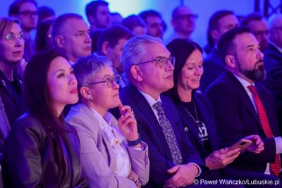 Spotkanie z polskim astronautą projektowym Europejskiej Agencji Kosmicznej Sławoszem Uznańskim-Wiśniewskim w Parku Technologii Kosmicznych w Zielonej Górze-Nowym Kisielinie 