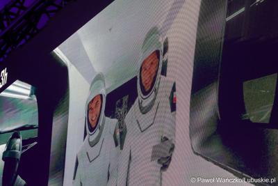 Spotkanie z polskim astronautą projektowym Europejskiej Agencji Kosmicznej Sławoszem Uznańskim-Wiśniewskim w Parku Technologii Kosmicznych w Zielonej Górze-Nowym Kisielinie 