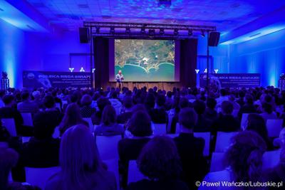 Spotkanie z polskim astronautą projektowym Europejskiej Agencji Kosmicznej Sławoszem Uznańskim-Wiśniewskim w Parku Technologii Kosmicznych w Zielonej Górze-Nowym Kisielinie 