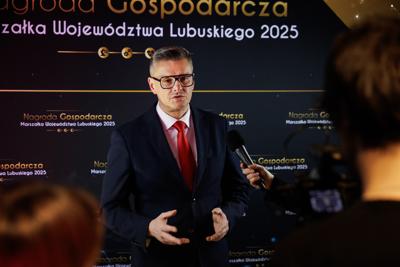 Uroczystość wręczenia Nagród Gospodarczych Marszałka Województwa Lubuskiego za najbardziej innowacyjne produkty, usługi lub technologie