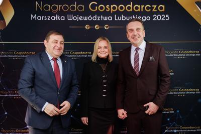 Uroczystość wręczenia Nagród Gospodarczych Marszałka Województwa Lubuskiego za najbardziej innowacyjne produkty, usługi lub technologie