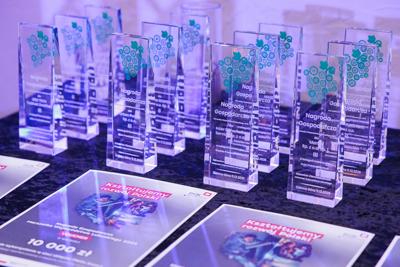 Uroczystość wręczenia Nagród Gospodarczych Marszałka Województwa Lubuskiego za najbardziej innowacyjne produkty, usługi lub technologie