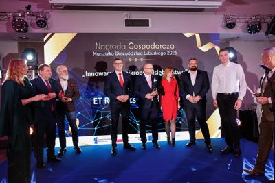 Uroczystość wręczenia Nagród Gospodarczych Marszałka Województwa Lubuskiego za najbardziej innowacyjne produkty, usługi lub technologie