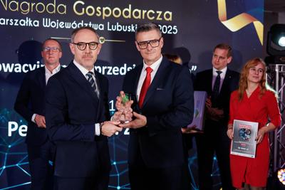Uroczystość wręczenia Nagród Gospodarczych Marszałka Województwa Lubuskiego za najbardziej innowacyjne produkty, usługi lub technologie