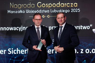 Uroczystość wręczenia Nagród Gospodarczych Marszałka Województwa Lubuskiego za najbardziej innowacyjne produkty, usługi lub technologie