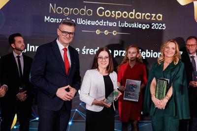 Uroczystość wręczenia Nagród Gospodarczych Marszałka Województwa Lubuskiego za najbardziej innowacyjne produkty, usługi lub technologie