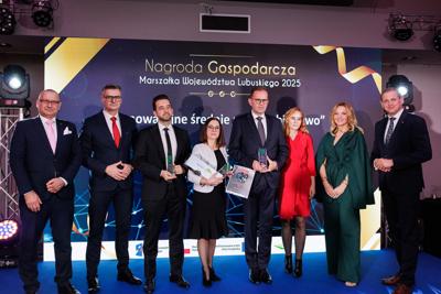 Uroczystość wręczenia Nagród Gospodarczych Marszałka Województwa Lubuskiego za najbardziej innowacyjne produkty, usługi lub technologie