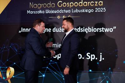 Uroczystość wręczenia Nagród Gospodarczych Marszałka Województwa Lubuskiego za najbardziej innowacyjne produkty, usługi lub technologie