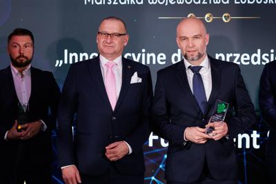 Uroczystość wręczenia Nagród Gospodarczych Marszałka Województwa Lubuskiego za najbardziej innowacyjne produkty, usługi lub technologie