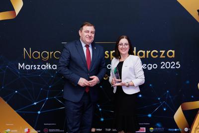 Uroczystość wręczenia Nagród Gospodarczych Marszałka Województwa Lubuskiego za najbardziej innowacyjne produkty, usługi lub technologie