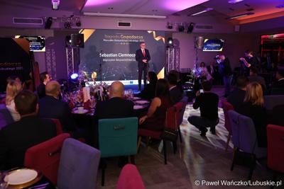 Uroczystość wręczenia Nagród Gospodarczych Marszałka Województwa Lubuskiego za najbardziej innowacyjne produkty, usługi lub technologie