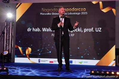 Uroczystość wręczenia Nagród Gospodarczych Marszałka Województwa Lubuskiego za najbardziej innowacyjne produkty, usługi lub technologie