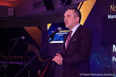 Uroczystość wręczenia Nagród Gospodarczych Marszałka Województwa Lubuskiego za najbardziej innowacyjne produkty, usługi lub technologie