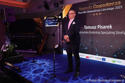 Uroczystość wręczenia Nagród Gospodarczych Marszałka Województwa Lubuskiego za najbardziej innowacyjne produkty, usługi lub technologie