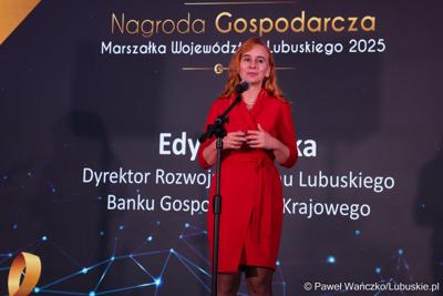 Uroczystość wręczenia Nagród Gospodarczych Marszałka Województwa Lubuskiego za najbardziej innowacyjne produkty, usługi lub technologie