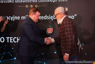 Uroczystość wręczenia Nagród Gospodarczych Marszałka Województwa Lubuskiego za najbardziej innowacyjne produkty, usługi lub technologie