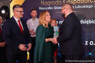 Uroczystość wręczenia Nagród Gospodarczych Marszałka Województwa Lubuskiego za najbardziej innowacyjne produkty, usługi lub technologie