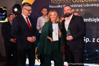 Uroczystość wręczenia Nagród Gospodarczych Marszałka Województwa Lubuskiego za najbardziej innowacyjne produkty, usługi lub technologie