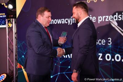 Uroczystość wręczenia Nagród Gospodarczych Marszałka Województwa Lubuskiego za najbardziej innowacyjne produkty, usługi lub technologie