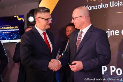 Uroczystość wręczenia Nagród Gospodarczych Marszałka Województwa Lubuskiego za najbardziej innowacyjne produkty, usługi lub technologie