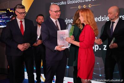 Uroczystość wręczenia Nagród Gospodarczych Marszałka Województwa Lubuskiego za najbardziej innowacyjne produkty, usługi lub technologie
